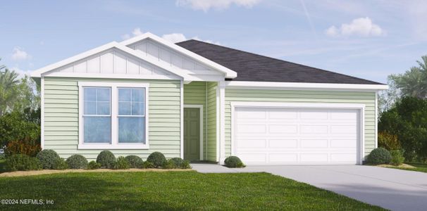 New construction Single-Family house 11324 Tiburon Drive, Jacksonville, FL 32221 Landmark Series - Deering- photo 0 0