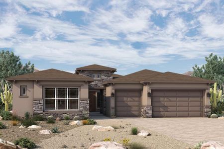 New construction Single-Family house 1021 W Ridge Rd, Apache Junction, AZ 85120 The Ironview- photo 0