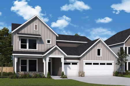New construction Single-Family house The Kinton, 3391 Mission Olive Place, New Hill, NC 27562 - photo
