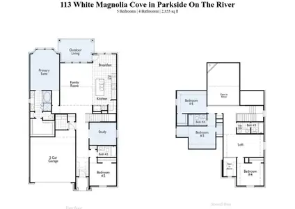 New construction Single-Family house 113 White Magnolia Cv, Georgetown, TX 78628 Richmond Plan- photo 1 1