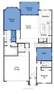 New construction Single-Family house 5757 Huron Drive, New Braunfels, TX 78130 Richmond Plan- photo 1 1