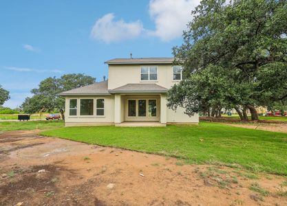 New construction Single-Family house 1102 Havenwood Lane, Georgetown, TX 78633 Polperro- photo 34 34