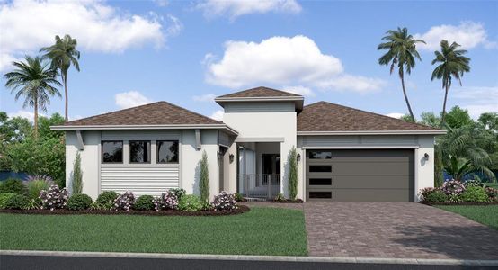 New construction Single-Family house 12755 Seronera Valley Court, Spring Hill, FL 34610 Osprey 1- photo 0