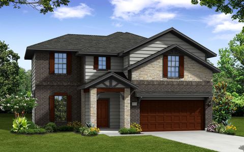 New construction Single-Family house 425 Durian Loop, Buda, TX 78610 Palisade- photo