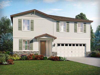 New construction Single-Family house 776 Griffon Avenue, Lake Alfred, FL 33850 Marigold- photo 0 0