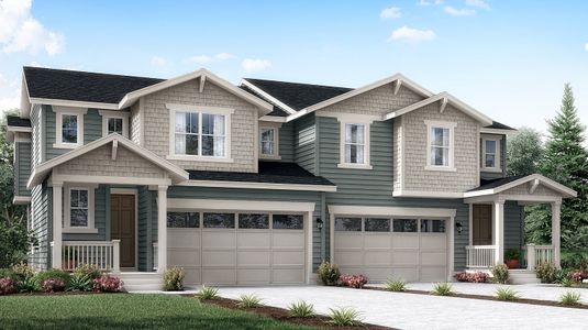 New construction Multi-Family house 693 Hedgerow Drive, Erie, CO 80026 Spire- photo 0