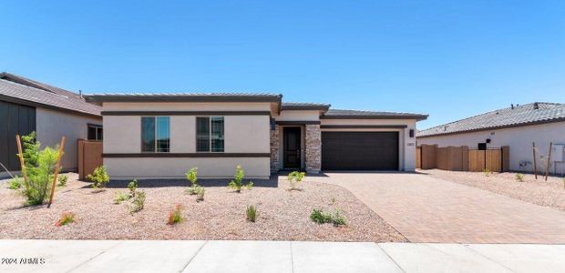 New construction Single-Family house 2861 E Flintlock Drive, Queen Creek, AZ 85142 Flagstaff II- photo 1 1