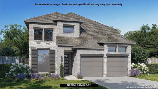 New construction Single-Family house 9624 Luke Path, San Antonio, TX 78254 Design 2594W- photo 3 3
