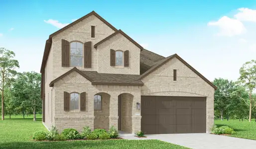 New construction Single-Family house 132 Three Oaks Lane, Georgetown, TX 78628 Panamera Plan- photo 0