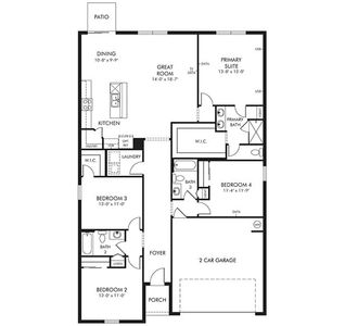 New construction Single-Family house 2335 White Tail Street, Davenport, FL 33837 Hibiscus- photo 13 13
