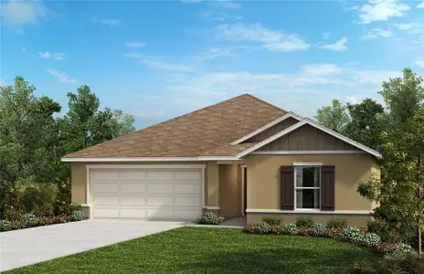 New construction Single-Family house 4893 Caribou Ridge Avenue, Saint Cloud, FL 34772 Plan 1541- photo 0
