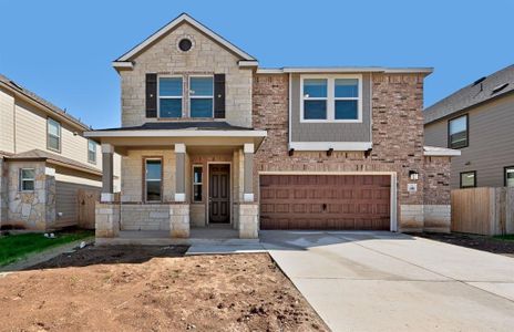 New construction Single-Family house 140 Jarbridge Drive, Kyle, TX 78640 Plan 2412- photo 0
