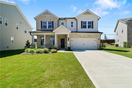 New construction Single-Family house 3912 Alderstone Drive, Flowery Branch, GA 30542 Kirkwood- photo 0