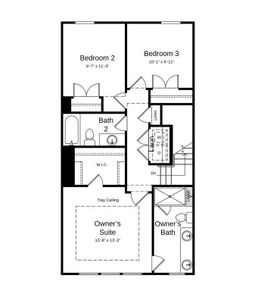 Structural options added include; Fireplace, 4th bedroom and full bath, ledge in primary shower, and tray ceilings in primary suite.