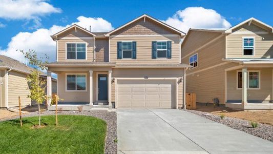 New construction Single-Family house 43156 Capilano Club Ct, Elizabeth, CO 80107 PENDLETON- photo 0 0