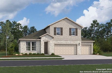 New construction Single-Family house 119 Red Deer Place, Cibolo, TX 78108 Berkshire- photo 0