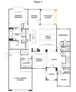 New construction Single-Family house 7714 Lavender Court, Katy, TX 77493 Plan 6040 Exterior A- photo 3 3