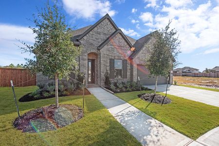 New construction Single-Family house 5926 Red River Dr, Manvel, TX 77578 Anson- photo 1 1