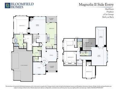 New construction Single-Family house 2607 Rileigh Lane, Mansfield, TX 76063 Magnolia II Side Entry- photo
