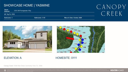 New construction Single-Family house 5335 Sw Pomegranate Way, Palm City, FL 34990 Yasmine- photo