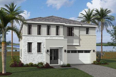 New construction Single-Family house Kahlo, 8701 Sheridan Street, Cooper City, FL 33024 - photo