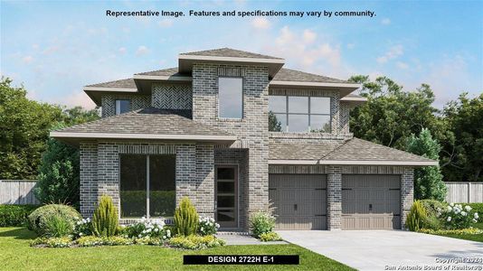 New construction Single-Family house 552 Bay Breeze Drive, Kyle, TX 78640 Design 2722H- photo 0 0