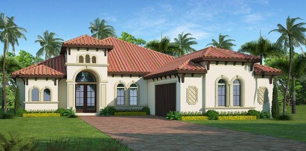 New construction Single-Family house The St. Charles Plan, Plantation Blvd, Palm Coast, FL 32137 - photo