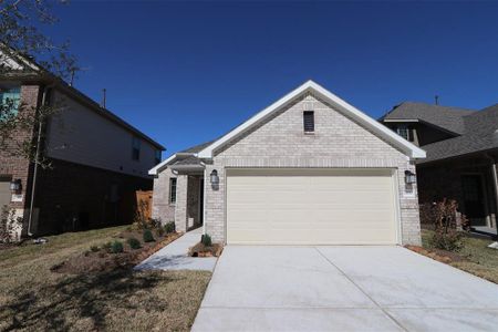 New construction Single-Family house 21622 Sandy Dune Drive, Cypress, TX 77433 Boxwood - Smart Series- photo 0 0