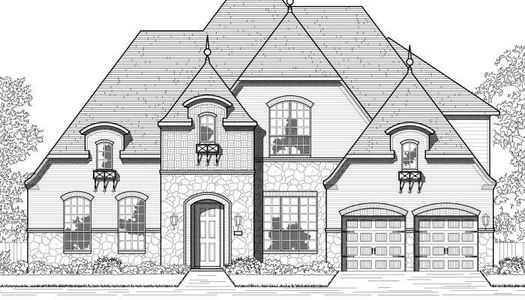 New construction Single-Family house 297 Plan, 1717 Sandbrock Drive, Aubrey, TX 76227 - photo
