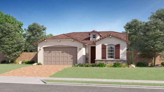 New construction Single-Family house Clark II Plan 4076, 15620 W. Miami Street, Goodyear, AZ 85338 - photo