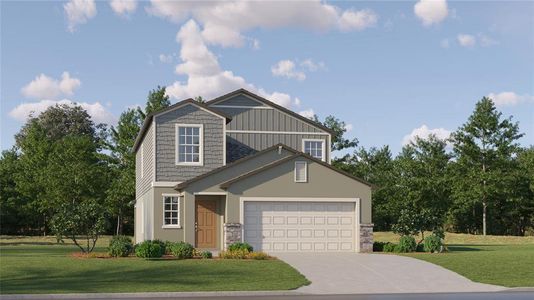 New construction Single-Family house 13306 Woodworth Way, Riverview, FL 33579 Columbia- photo 0