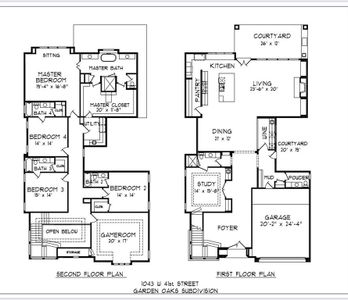 New construction Single-Family house 1043 W 41St Street, Houston, TX 77018 - photo 1 1