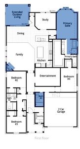 New construction Single-Family house 30518 Zoysia Point Lane, Fulshear, TX 77494 Oxford Plan- photo 1 1