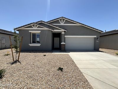 New construction Single-Family house 46969 W Cansados Road, Maricopa, AZ 85139 Larkspur Homeplan- photo 9 9
