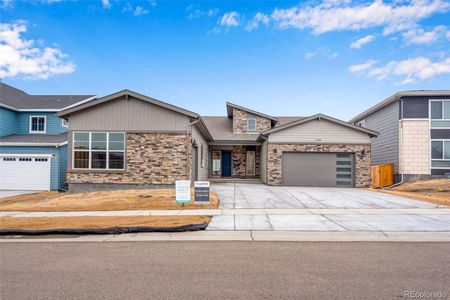New construction Single-Family house 14408 Hop Clover Trail, Parker, CO 80134 Plan 5802 Ranch- photo 33 33