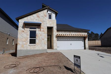 New construction Single-Family house 804 Beaverton Dr, Leander, TX 78641 Galloway- photo 1 1