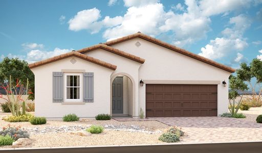 New construction Single-Family house 21645 N. Daniel Drive, Maricopa, AZ 85138 Agate- photo 0