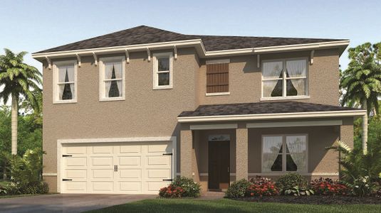 New construction Single-Family house 351 Bottle Brush Drive, Haines City, FL 33844 - photo 1 1