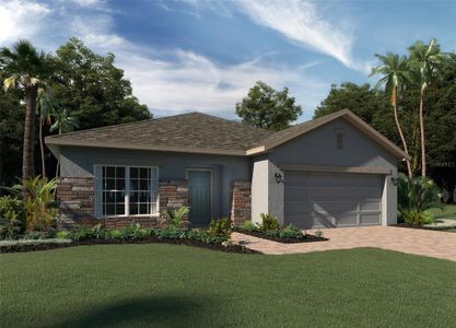 New construction Single-Family house 448 Narrow Basin Way, Eustis, FL 32736 Miles- photo 0 0