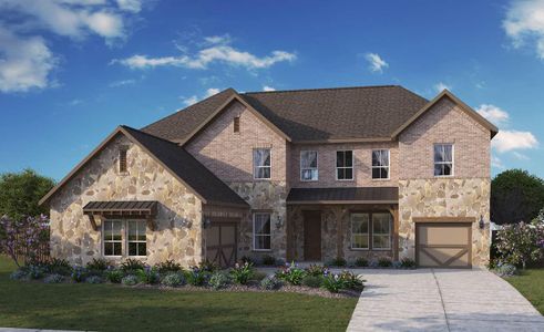 New construction Single-Family house Signature Series - Monarch, 1232 Terrace View Drive, Georgetown, TX 78628 - photo