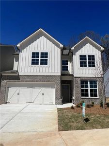 New construction Townhouse house 368 Lakeside Court, Canton, GA 30114 The Sidney- photo 0