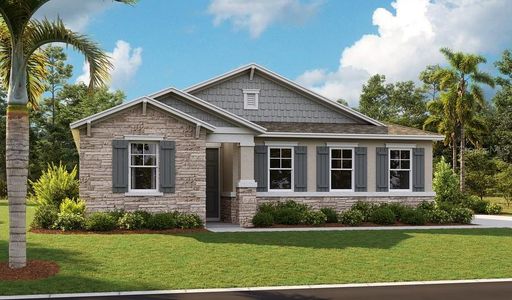 New construction Single-Family house 3880 Deer Ridge Drive, Mount Dora, FL 32757 Azure- photo 0