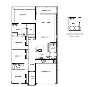 New construction Single-Family house 3422 Cape Rose Lane, Pearland, TX 77584 Kingston - photo 1 1