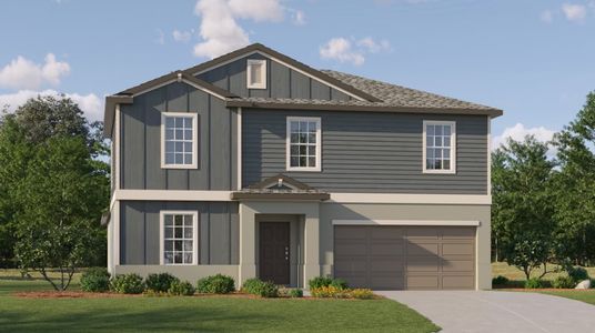New construction Single-Family house 3641 Natural Trace St, Plant City, FL 33565 Raleigh- photo 0