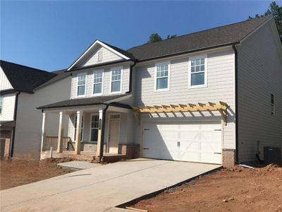 New construction Single-Family house 232 Foxhill Drive, Dawsonville, GA 30534 Hampstead Homeplan- photo 1 1