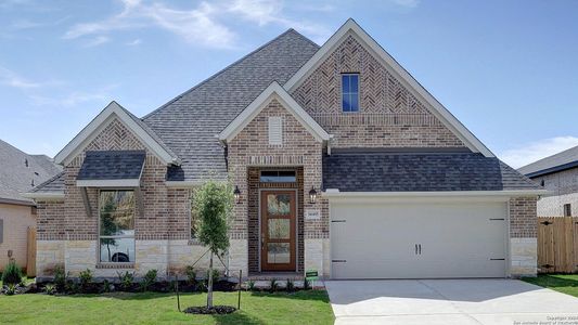 New construction Single-Family house 14410 Apache Camp, San Antonio, TX 78254 Design 2726W- photo 0