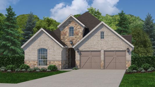 Plan 1139 Elevation A with Stone