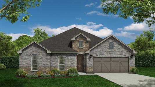 New construction Single-Family house 132 Derrett Lane, Rhome, TX 76078 Plan 1683- photo 0 0
