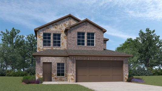 New construction Single-Family house X30H Hanna 40s, 640 New Dawn Drive, Lavon, TX 75166 - photo