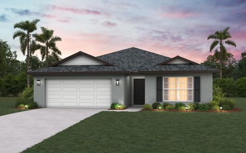 New construction Single-Family house 1201 Cone Ave Ne, Palm Bay, FL 32905 Gasparilla- photo 0